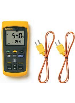 Fluke 54 II B datu reģistrē&scaron;anas termometrs ar divkār&scaron;u ieeju FLUKE-54-2 B 50HZ фото