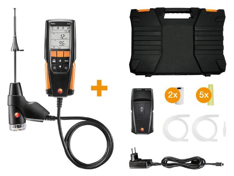 testo 310 set with printer