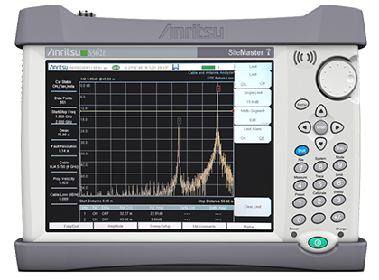 Anritsu vietnes galvenais kabelis un antenas analizators ar spektra analizatoru S362E S362E фото