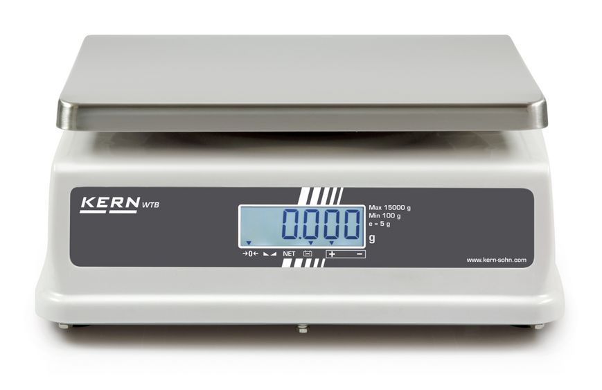 IP Protected Bench Scale KERN WTB 1K-4N