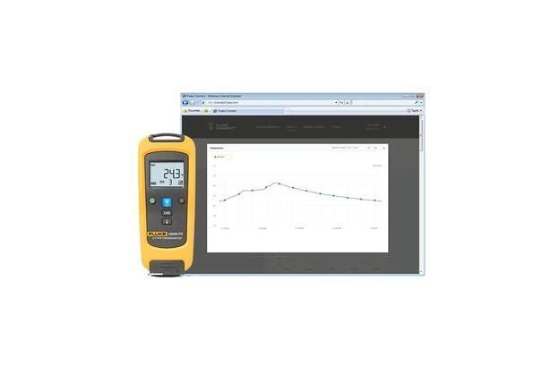 Juhtmevaba temperatuuri m&otilde;&otilde;tmise komplekt Fluke FLK-T3000 FC multimeeter K-t&uuml;&uuml;pi moodul