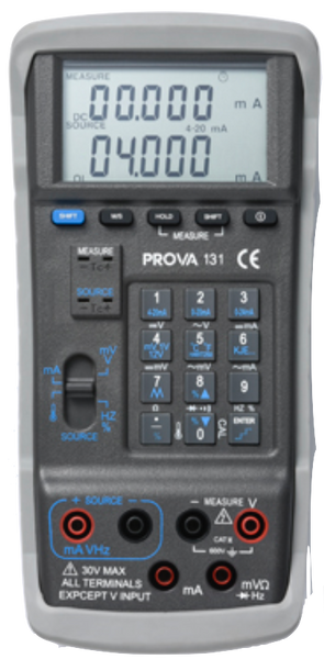 Multifunction Process Calibrator PROVA 131