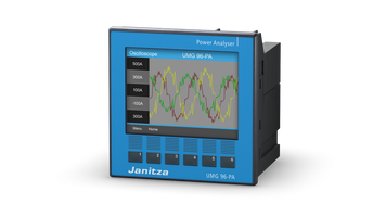 Expandable Power Analyzer Janitza UMG 96-PA Class 0.2S RCM Modbus Ethernet