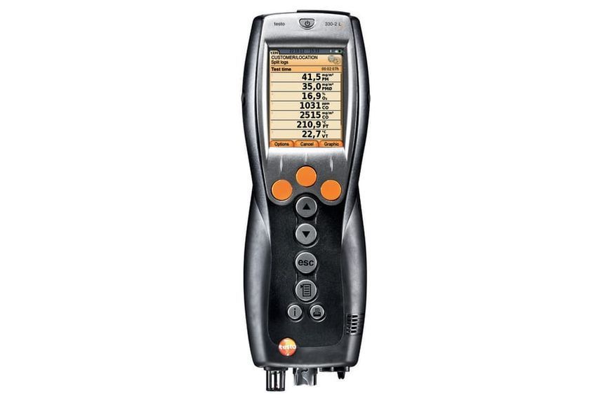 testo 330-2 LL - professionaalne pika elueaga komplekt k&uuml;tteinseneridele
