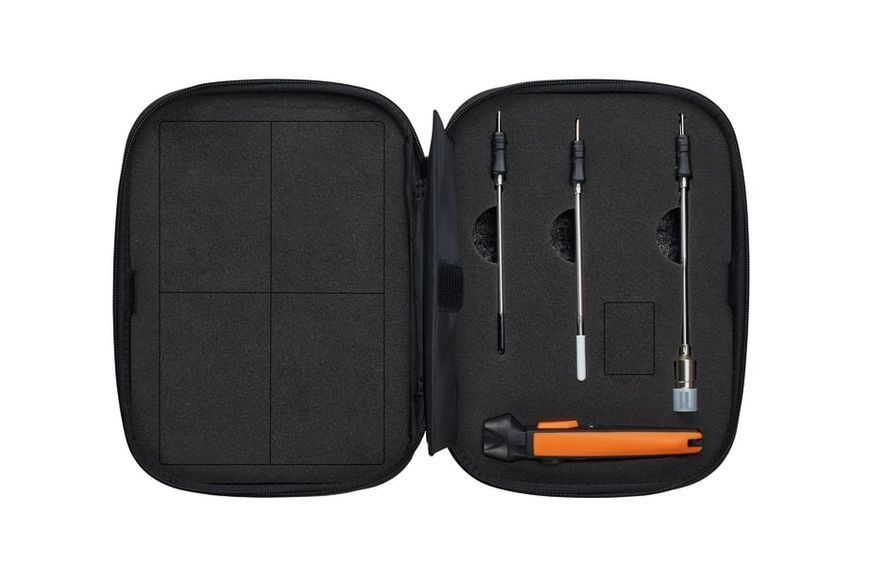 Testo 915i temperature kit with wireless thermometer, 3 probes, and Smart App support