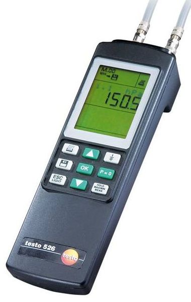 testo 526-2 - differential pressure measuring instrument