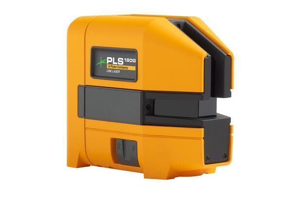 Žalias kryžminių linijų lazerinis gulsčiukas rinkinys Fluke PLS 180G RBP IP54 Li-Ion