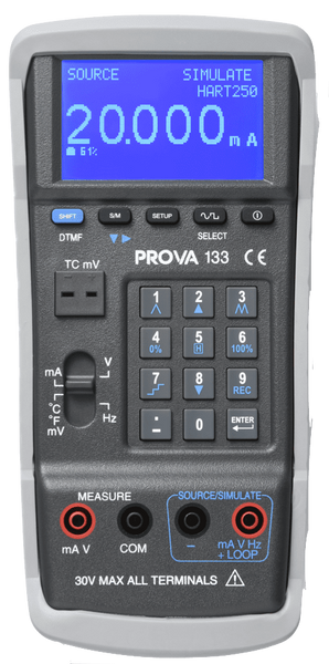 Multifunction Process Calibrator PROVA 133