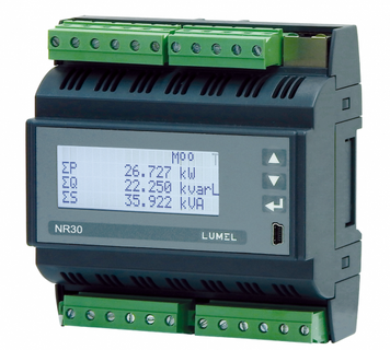 Lumel Rail montējams trīsfāžu tīkla skaitītājs ar Ethernet un ierakstī&scaron;anas funkciju NR30 NR30 фото
