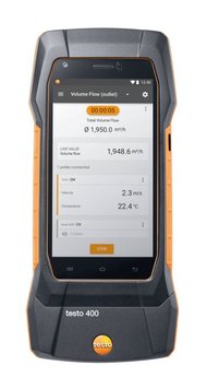 testo 400 - многофункциональный анемометр 0560 0400 фото