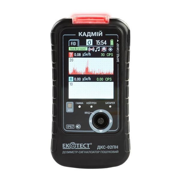 Search Radiation Dosimeter-Radiometer Ecotest DKS-02PN CADMIUM Gamma Neutron