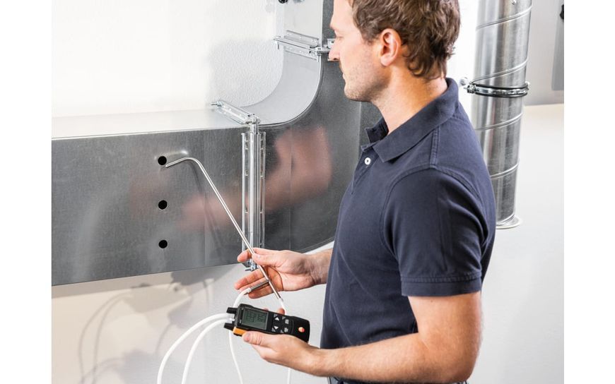 Digital differential pressure measuring instrument Testo 512-1 with App connection
