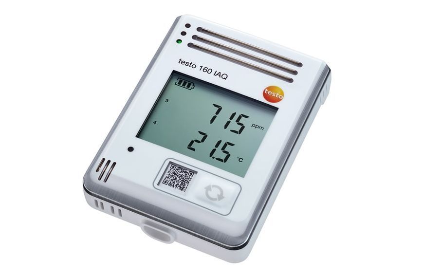 WiFi-регистратор данных Testo 160 IAQ с дисплеем и встроенными датчиками 0572 2014 фото