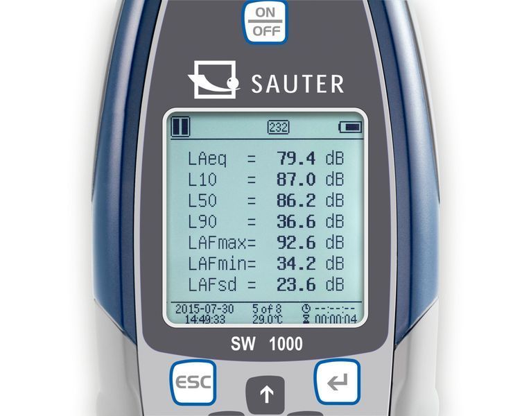Sound Level Meter SAUTER SW 1000