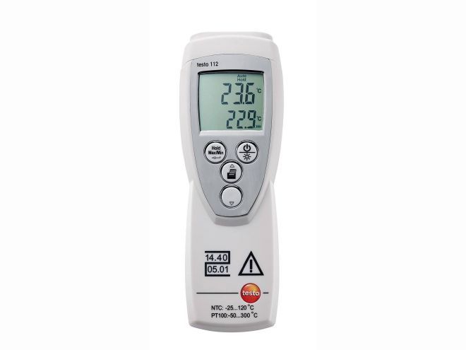 testo 112 - highly accurate temperature measuring instrument