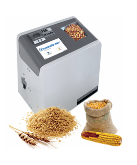 Fully automatic Schaller FSA grain moisture meter