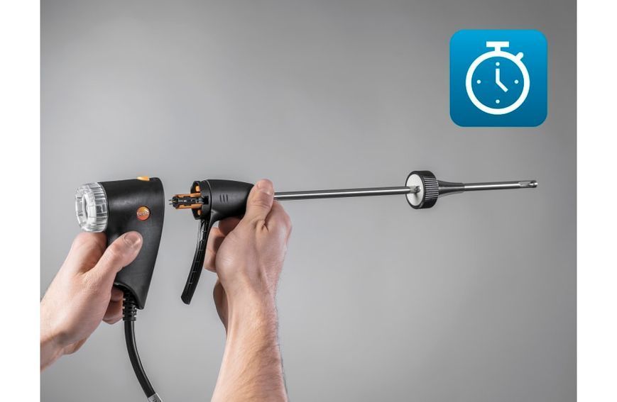 testo 300 NEXT LEVEL 1 komplektas - dūmų analizatorius (O2, CO iki 4000 ppm)