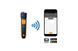 Infrared thermometer Testo 805i with smartphone operation and 8-point laser circle