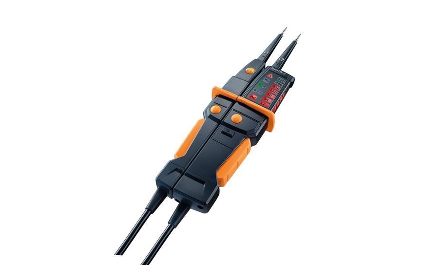 Voltage tester Testo 750-2 with patented LED display and RC trigger