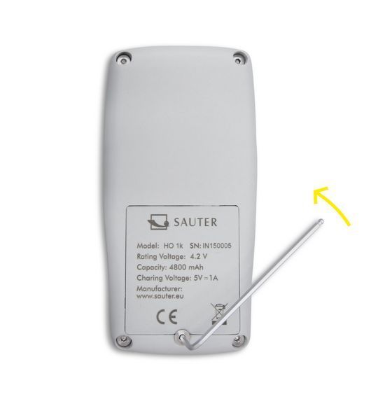 Mobile Ultrasound Hardness Testing Device SAUTER HO 1K