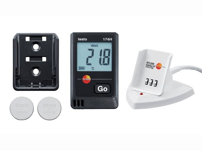 testo 174 H set - Temperature and humidity mini data logger