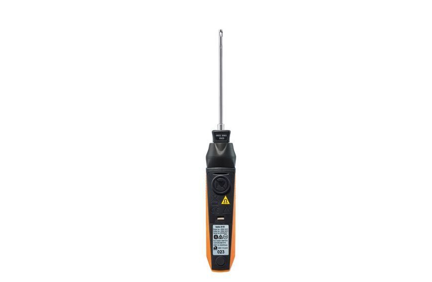 Thermometer Testo 915i with air probe and smartphone operation
