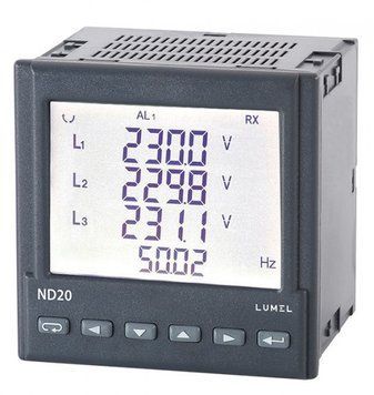 Lumel 1 un 3 fāžu tīkla skaitītājs ND20 ND20 фото