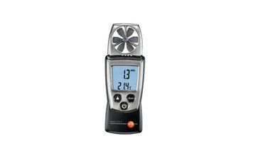 Vane anemometer Testo 410-1 with integrated 30 mm vane