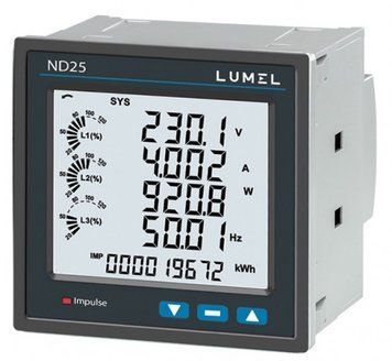 Lumel tīkla skaitītājs ND25 ND25 фото