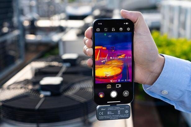 Mobile Thermal Camera Fluke iSee TC01A Type-C Android 256x192 25Hz