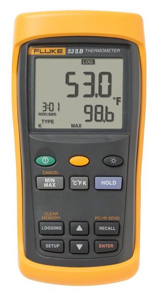 Fluke 53 II Temperature Logging Digital Thermometer