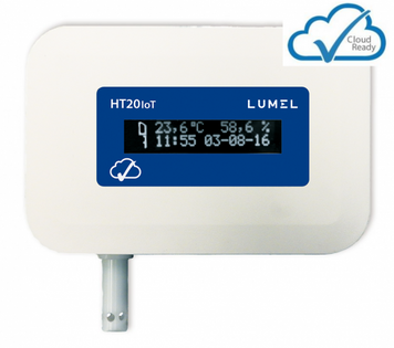Lumel temperatūras un mitruma datu reģistrētājs lietu interneta (IoT) lietojumprogrammām HT20IoT HT20IoT фото