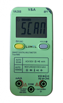Lumel Auto Scan Auto Range Digital Multimeter VA28B