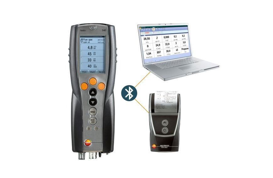 testo 340 - suitsugaaside anal&uuml;saator t&ouml;&ouml;stuslikuks kasutamiseks