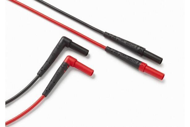Insulated Test Leads Fluke TL224 SureGrip Silicone 1.5m CAT IV 600V