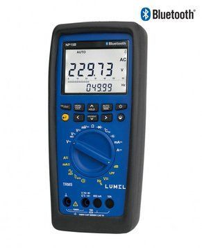 Lumel True RMS digital multimeter with data logging, view function & Bluetooth NP15B