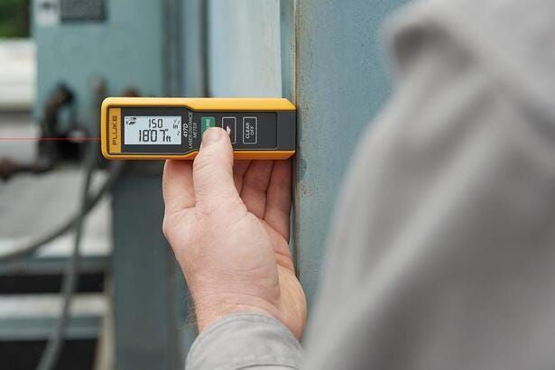 Lazerinis atstumo matuoklis Fluke-417D 40m IP54