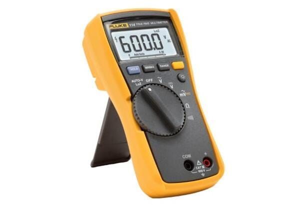 Elektrotechninis skaitmeninis multimetras Fluke 114 True-RMS CAT III 600 V su AutoVolt ir LoZ