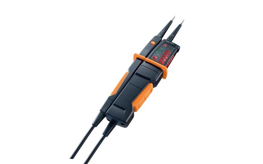 Voltage tester Testo 750-1 with patented all-round LED display