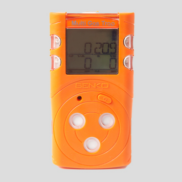 Personal four channel (O2, CO, H2S, CH4) gas detector with Pellistor SENKO SP-MGT