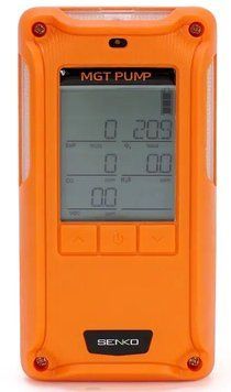 Personal multi gas (CH4, CO, H2S, O2) detector with pump SENKO SP-MGTP
