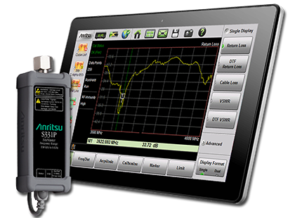 Сверхпортативный анализатор кабелей и антенн Anritsu Site Master S331P S331P фото