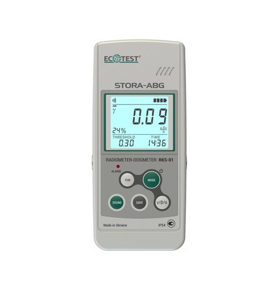 Alpha, beta, gamma radiation radiometer-dosimeter RKS-01 STORA-ABG