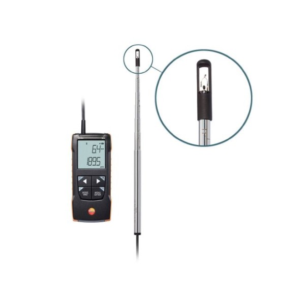testo 425 - Digital hot wire anemometer with App connection